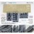 1/700 IJN Aircraft Carrier Akagi/Kaga Boats set (17pcs for 1 carrier)