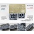 1/700 IJN Light Cruiser Boats set (8pcs for 1 cruiser)