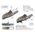 1/700 IJN 11m Motor Boats for Battleships, Cruisers and Carriers