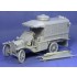 1/35 Ford T Ambulance 1917 (Complete Resin kit w/photoetch and decals)