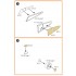 1/48 Curtiss Hawk H-75 N/O Painting Masking for ClearProp kit (yellow kabuki paper)