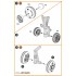 1/72 Embraer EMB-145 Wheel set for A-model kits