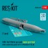 1/48 F-4 Phantom II C/D SUU-16A 20mm Gun Pod (open gun bay) with Centerline Pylon