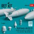 1/48 Mk.83 Bombs with BSU-35 (4pcs) for A-3B/4/6E/7, F-4C/D, F-8, F-14, F/A-18, F-105