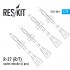 1/72 Soviet R-27 (R,T) Missile (4pcs) for Mig-29, Su-27/30/32/33/35/37 kits