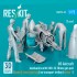 1/72 Us Aircraft Mechanics with Suu-23 20mm Gun Pod Scene #1 (3 Figures)