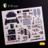 1/32 BF-109 E Interior 3D Decal with 3D printed parts for Trumpeter kit