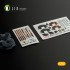 1/32 DH.81A Tiger Moth Interior 3D Decal with 3D printed parts for ICM kit