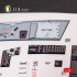 1/48 F-5N Interior 3D Decals for AFV Club Kit