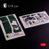 1/48 O-2A Skymaster Interior 3D Decals green decoration Type #for ICM kit