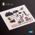 1/72 N1K1-Ja Shiden Type #11 Interior 3D Decals for Tamiya kit