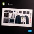 1/72 CH-53D Sea Stallion Interior 3D Decals for Fujimi/Academy kit