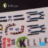 1/72 OV-10D+ Bronco Interior 3D Decals for ICM kit