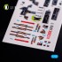 1/72 AMX-T Interior 3D Decals for Italeri kit