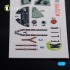 1/72 Sea Hurricane Mk I Interior 3D Decals for Arma Hobby Kit