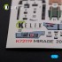 1/72 Mirage 2000C Interior 3D Decals for Modelsvit