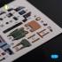 1/72 Mirage 2000C Interior 3D Decals for Modelsvit