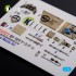 1/72 Messerschmitt Bf 109-F2/F4 Reconnaissance Interior 3D Decals for Fine Molds