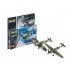 1/72 Messerschmitt Bf109G-10 & Spitfire Mk.V w/Paints, Brush, Glue