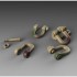 1/35 Tiger II Hooks (white metal)