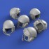 1/35 IDF CVC Helmets set