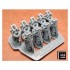 1/48 Bristol Bulldog Engine Upgrade set for Airfix kit (without rocker covers)