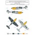 1/48 Bf 109/HA-1112 1990s Airshow Star Decals (for 4 versions)