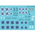 Decals for 1/48 WWII Finland's Top Ace Ilmari Juutilainen