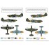 Decals for 1/72 WWII Captured Fighters in Finnish Service