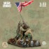 1/35 Warfront series - Mount Suribachi 1945 (6 figures w/Flag, pole, base)