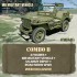 1/35 Meng US MB Military Vehicle (1 kits), 2 Figures, Road Acc - Operation Cobra Combo B