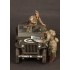 1/35 WWII 101st Airborne Division Major and 1 Lieutenant (2 figures)