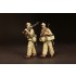 1/35 MG-34 Team Fallschirmjager - Brigade Ramcke El Alamein, August 1942 (2 figures)