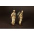 1/35 Fallschirmjagers - Brigade Ramcke El Alamein, August 1942 (2 figures)