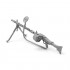 1/16 WWII German Machine Gun MG34 w/Anti-aircraft Ring Sight