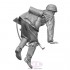 1/35 WWII German Jumping off Infantry #1 (3D printed kit)