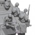 1/16 WWII US Army Rifleman Set (3 figures)