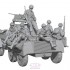 1/16 WWII US Army M8 Riders Set (6 figures)