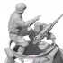 1/35 WWII US Army M8 Crew #2 (3D printed kit)