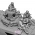 1/35 WWII US Army M8 Crews (4 figures, 3D printed kit)