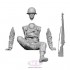 1/35 WWII US Army Rifleman #3 (3D printed kit)