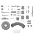 1/35 WWII German Sd.Kfz. 234/2 Upgrade Parts set