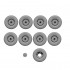 1/16 WWII German Sd.Kfz. 234/2 Combat Wheel Tyres