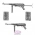 1/16 WWII German MP40