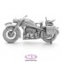 1/16 WWII German Motorcycle KS750