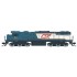 HO Scale 12mm QR 1550 Class Diesel Locomotives - Blue #1572 C.1972-89 w/Sound