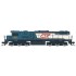 HO Scale 12mm QR 1550 Class Diesel Locomotives - Blue #1558D C.1989-98 w/Sound