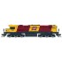 HO Scale 16.5mm QR 1550 Class Diesel Locomotives - Broncos #1563D C.1995-98 w/Sound