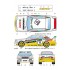 1/24 Mercedes-Benz 190E "Karcher" #11/#12 DTM 1992 Decals for Fujimi #125718 kit