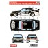 1/24 Mercedes-Benz 190E "AMG-TABAC/SONAX" #12 1993 Decals for Fujimi #125718 kit